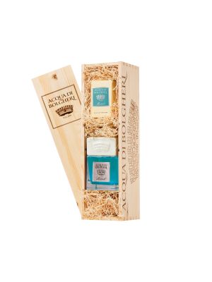 BAULETTO REGALO MEDIO CON DIFFUSORE AMBIENTE + PROFUMO (COMPONIBILE)