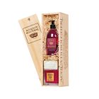 BAULETTO REGALO MEDIO CON DIFFUSORE AMBIENTE 100 ML + SAPONE DELICATO MANI-VISO (COMPONIBILE)