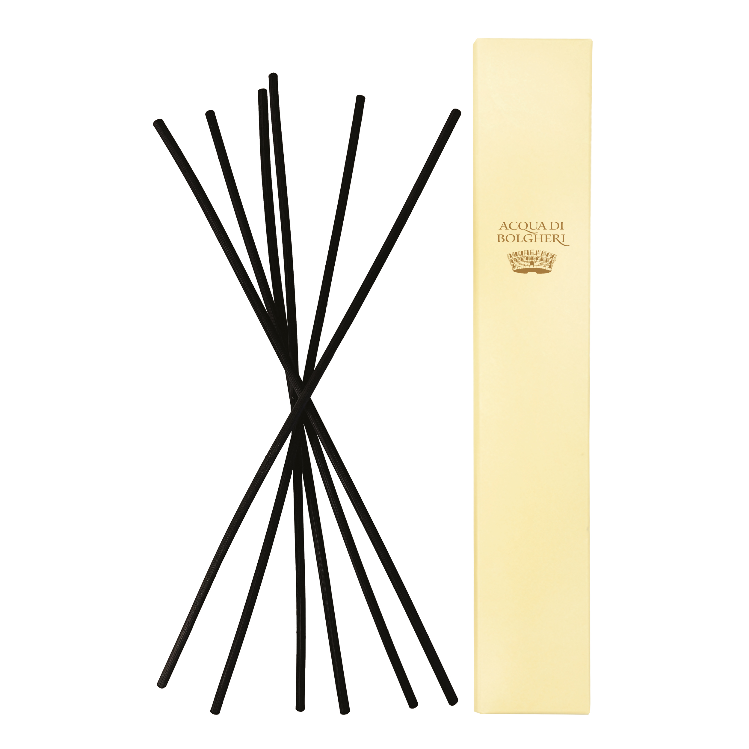 Bastoncini per diffusori in rattan naturale Acqua di Bolgheri — confezione 10 pezzi